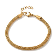 Load image into Gallery viewer, Lucinda Mesh Bracelet Gold
