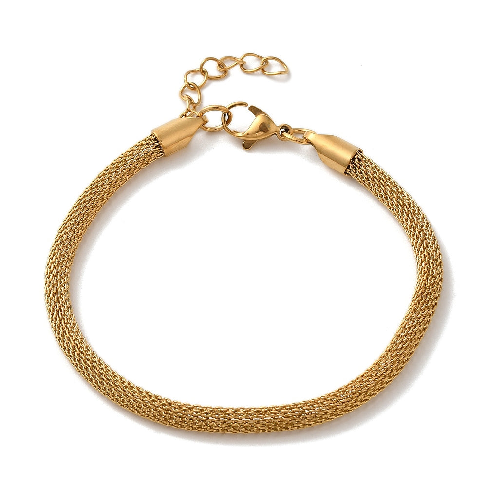 Lucinda Mesh Bracelet Gold