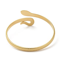 Load image into Gallery viewer, Cleopatra Snake Cuff Gold
