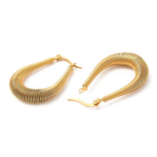 Load image into Gallery viewer, Cassandra Hoop Earring Gold
