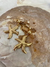 Load image into Gallery viewer, Eve Starfish Stud Earring Gold
