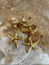 Load image into Gallery viewer, Eve Starfish Stud Earring Gold
